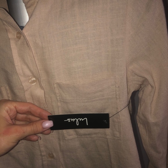 Lulu's Fringe Long Sleeve Shirt - Picture 4 of 4